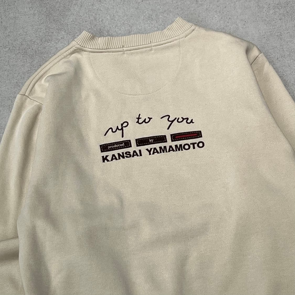 칸사이야마모트 로고 스웻셔츠 s10762 상품이미지4