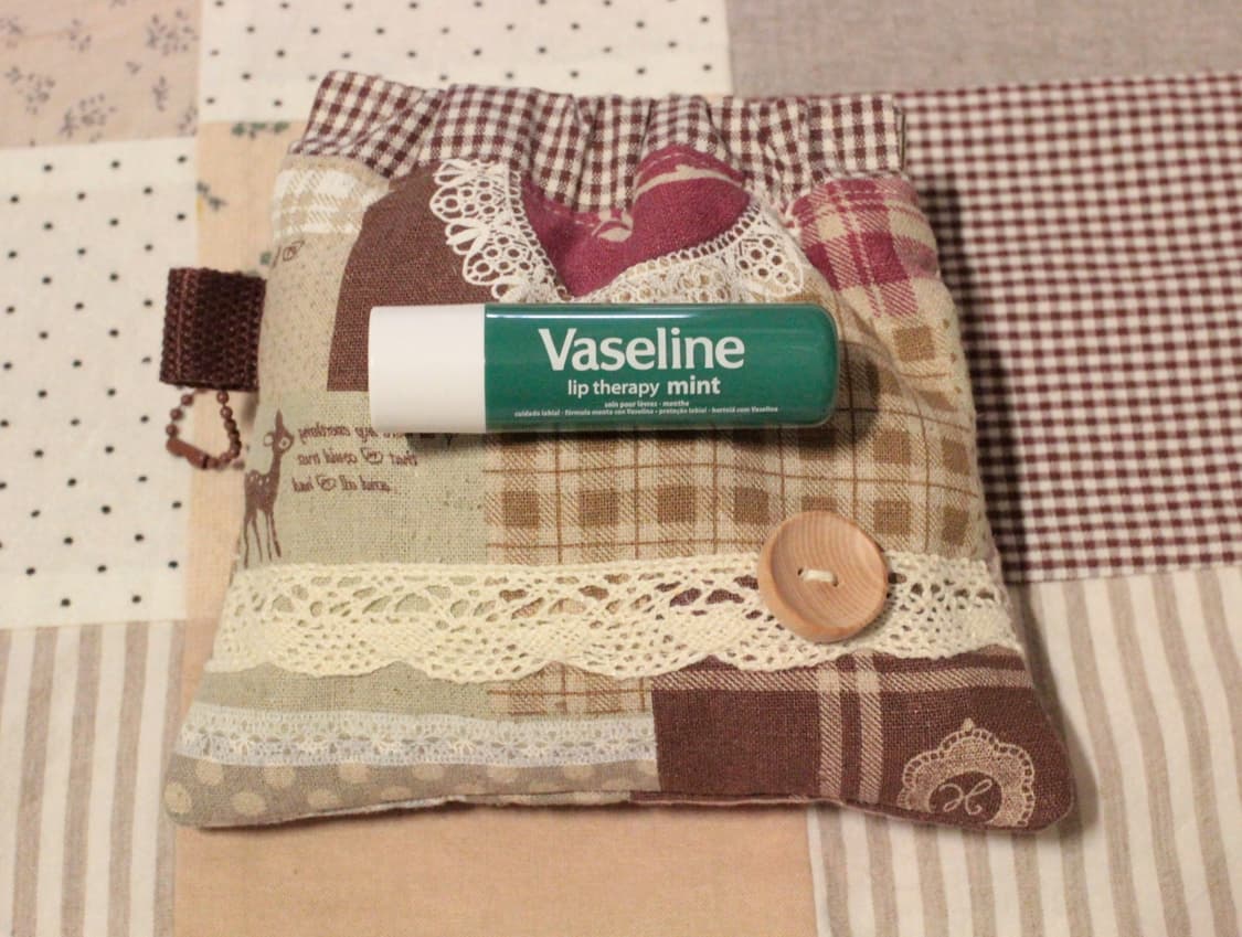 핸드메이드 단추 레이스 바네파우치 상품이미지10