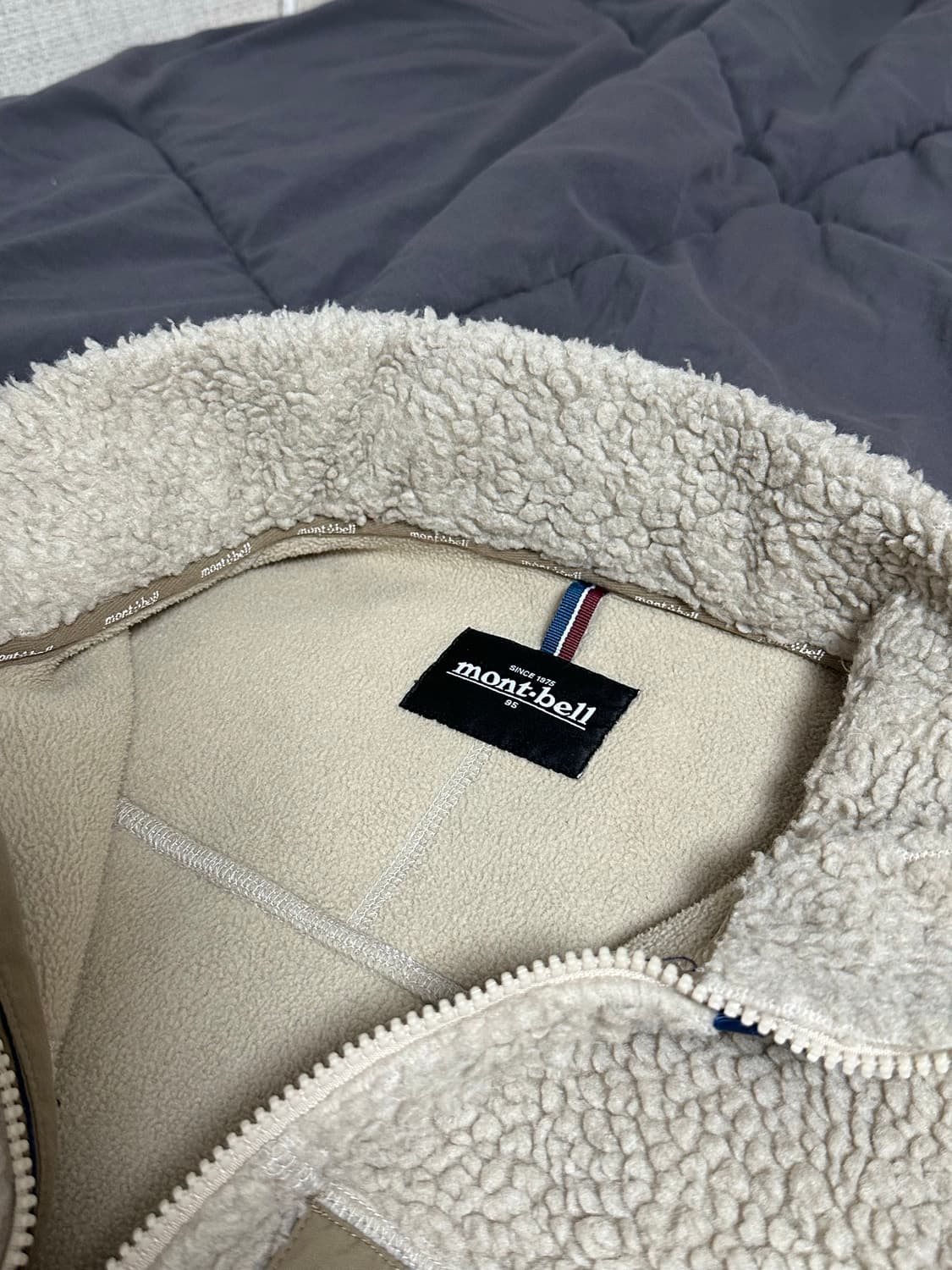 몽벨 양털 후리스 뽀글이 플리스 미디움  상품이미지5