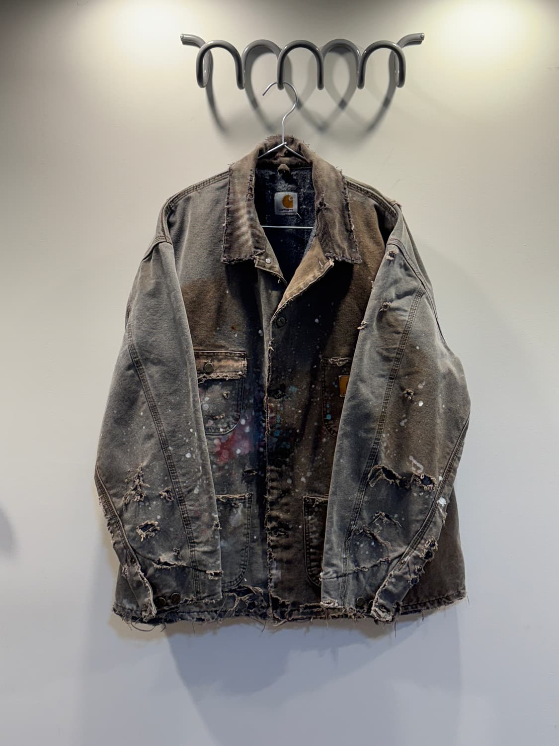 Carhartt Hard Faded Trash Painter Jacket 상품이미지1