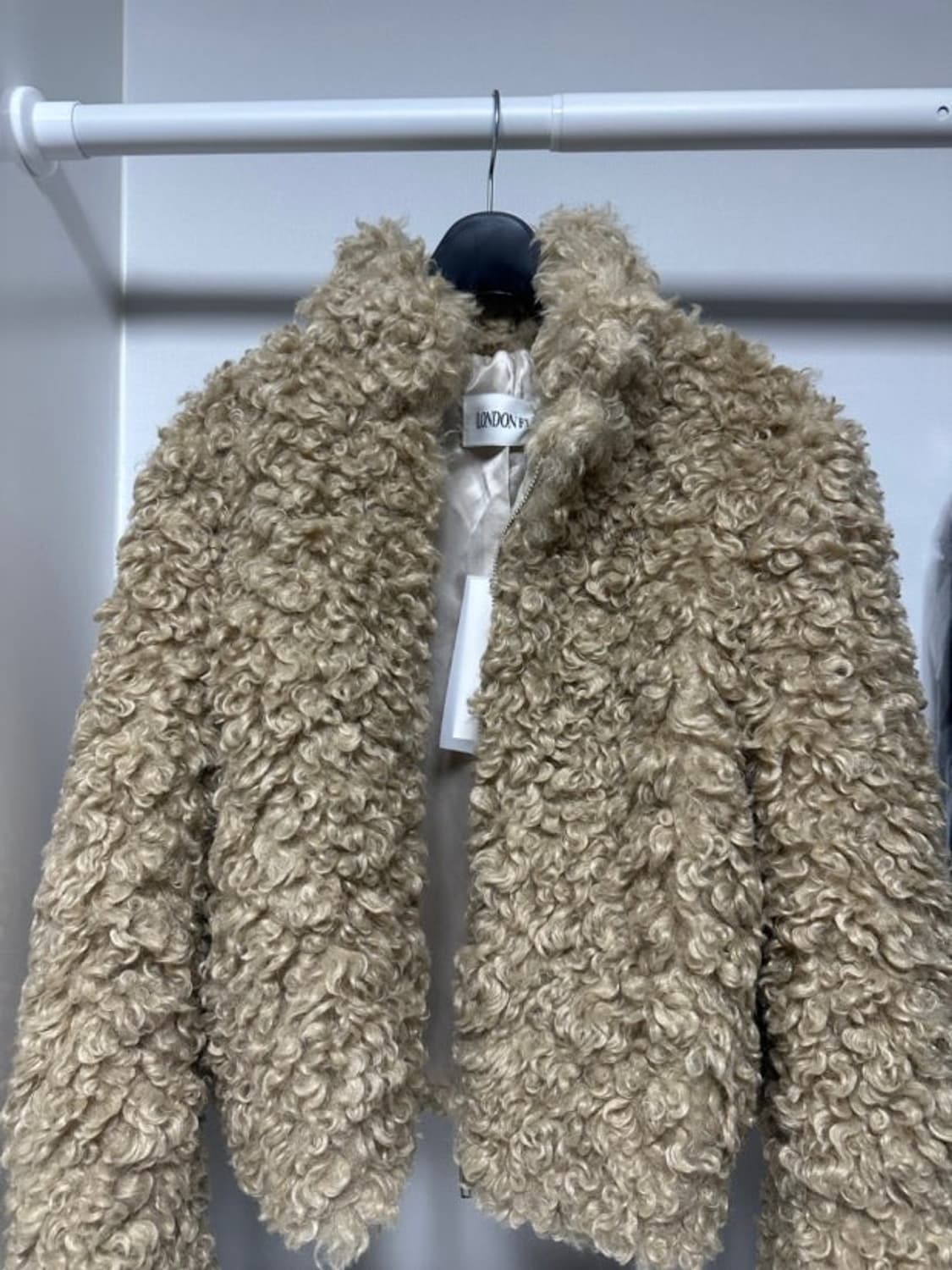 런던플랏 양모 퍼자켓 무스탕 상품이미지2