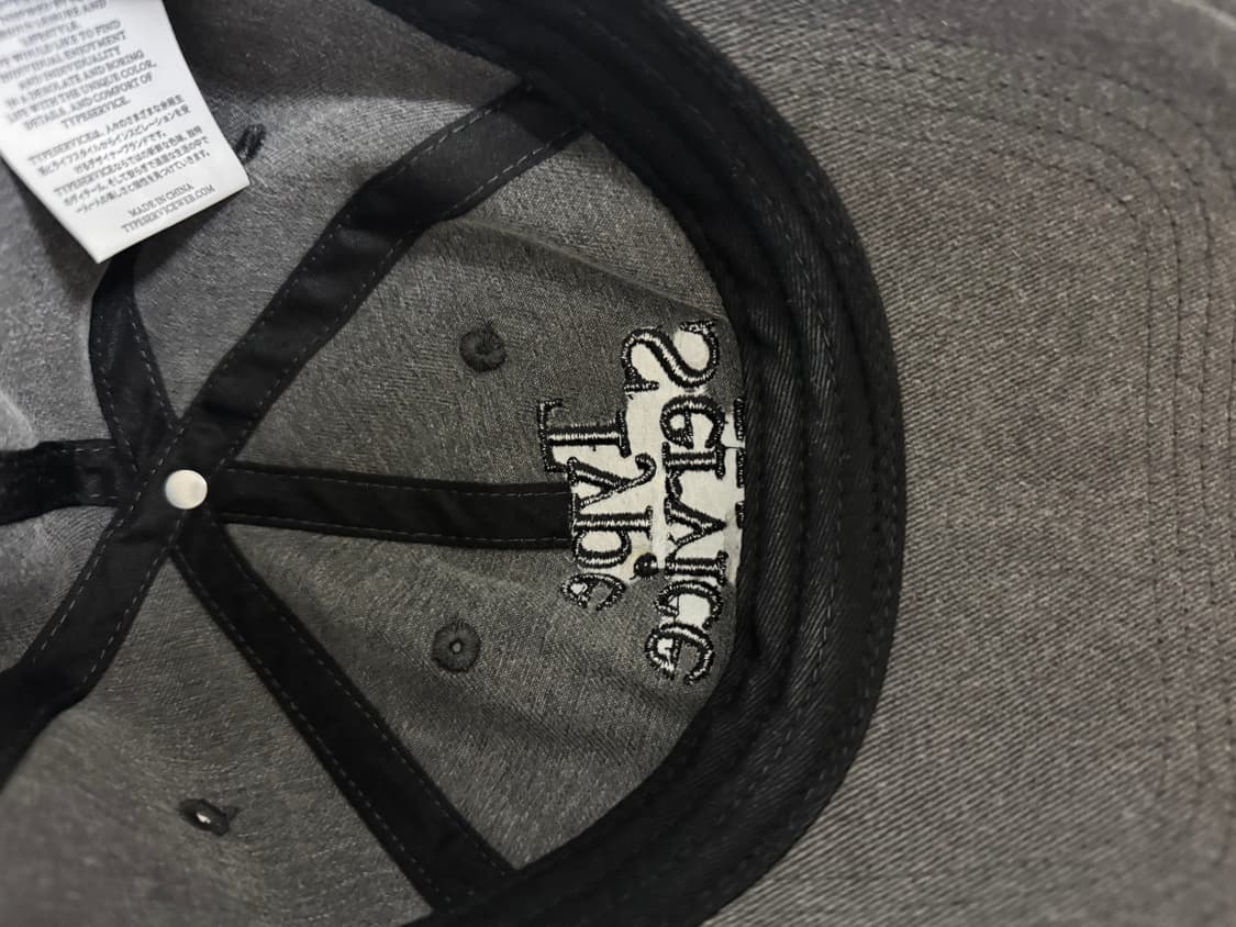 Type Service Web 볼캡 차콜 상품이미지4