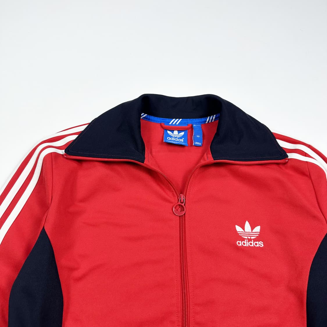 아디다스 구형 유로파 져지 레드 네이비 2XL 상품이미지2