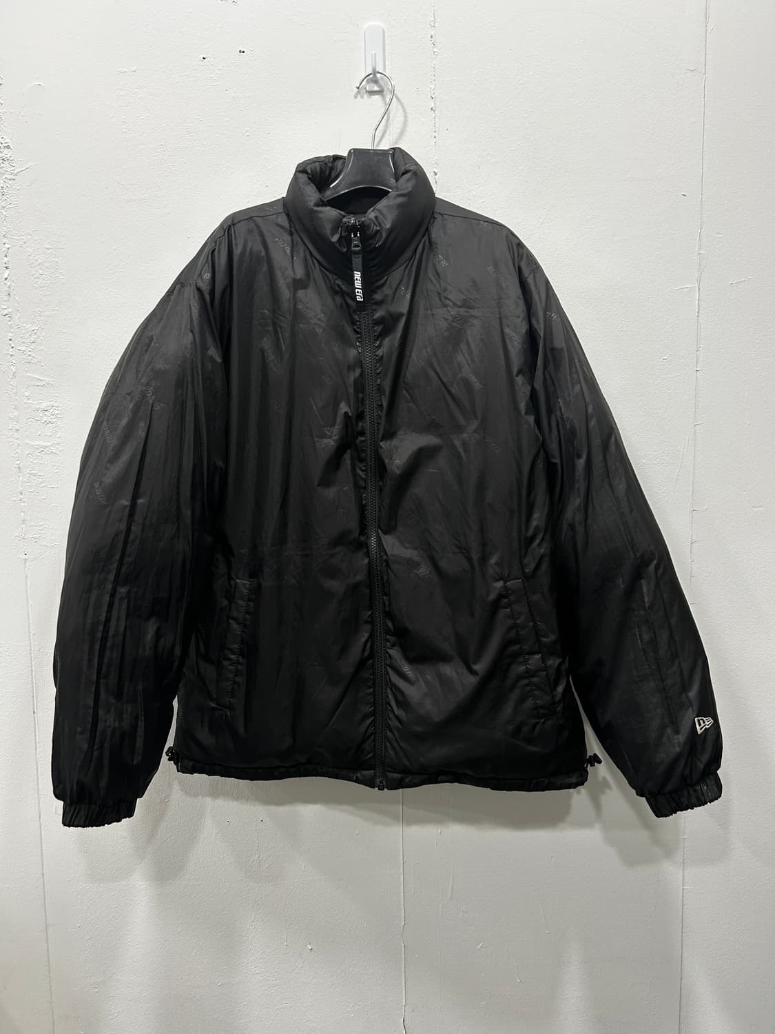 뉴에라 리버시블 패딩 블랙 M 95 상품이미지6