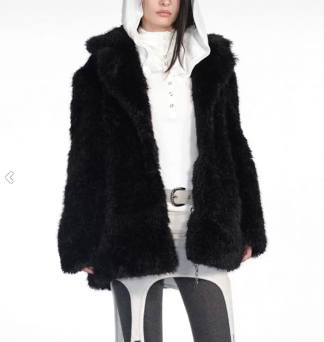 (단종상품 판매합니다) 세릭 빅 카라 퍼 자켓 상품이미지2