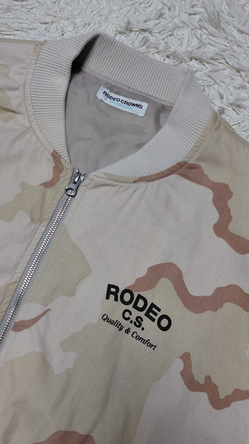 RODEO CROWNS 카모 봄버 자켓 L 상품이미지2