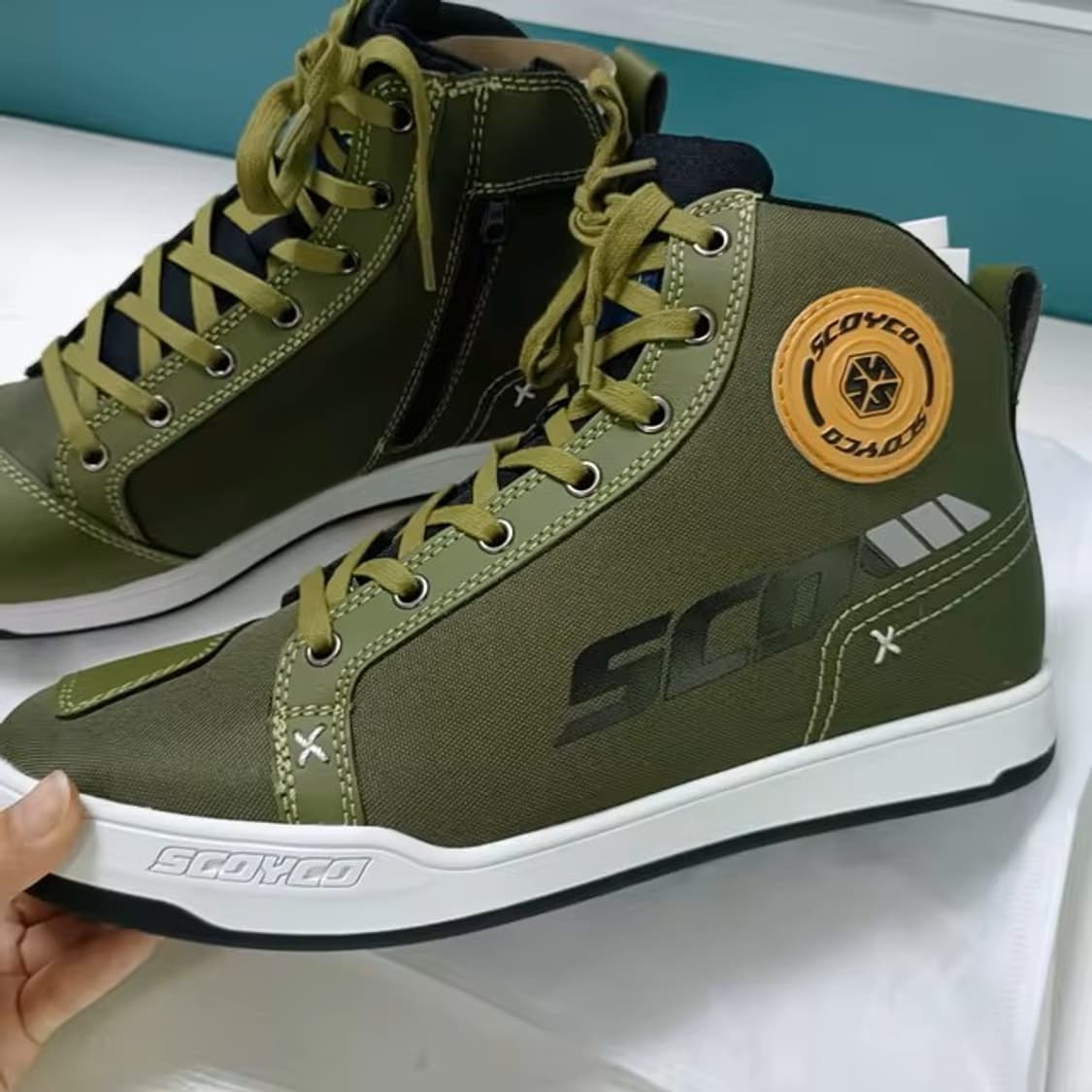 라이더 오토바이 부츠 신발 의류 상품이미지3