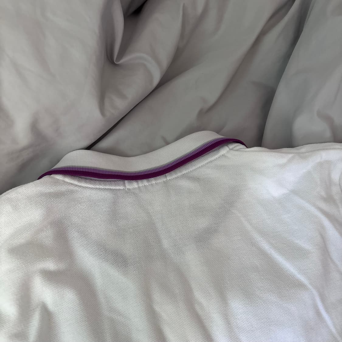 희귀매물 아디다스 카라 퍼플 반팔 티셔츠 상품이미지3