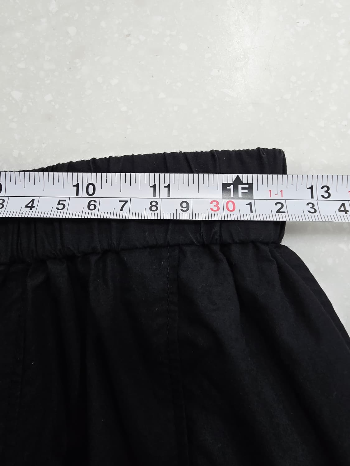 이새 블랙 와이드 배기 바지 상품이미지7