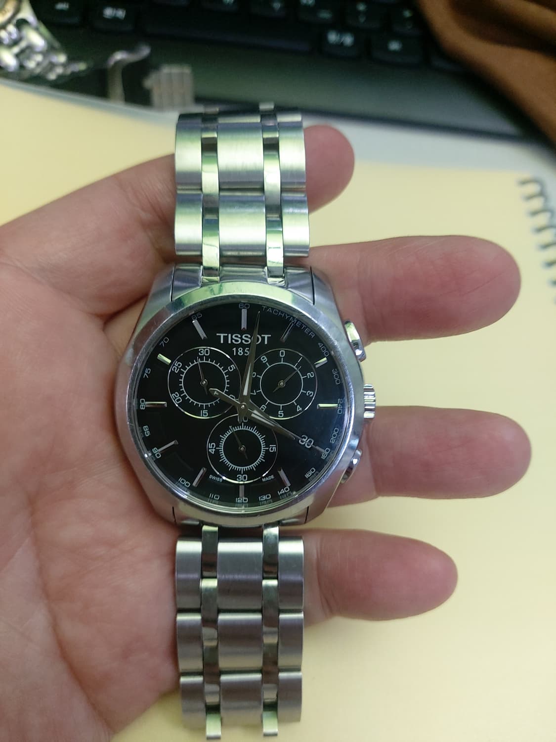 티쏘 TISSOT 크로노그래프 시계  상품이미지1
