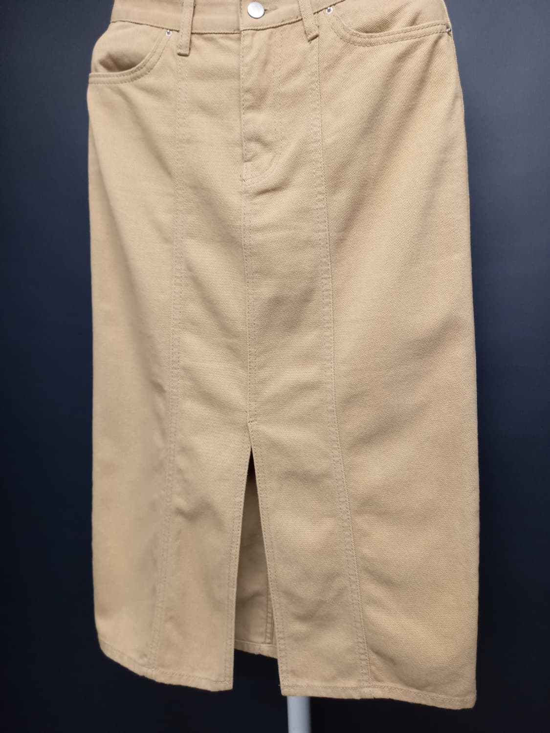 새 프롬비기닝 춘하추 데님 롱 스커트 55.44 상품이미지5