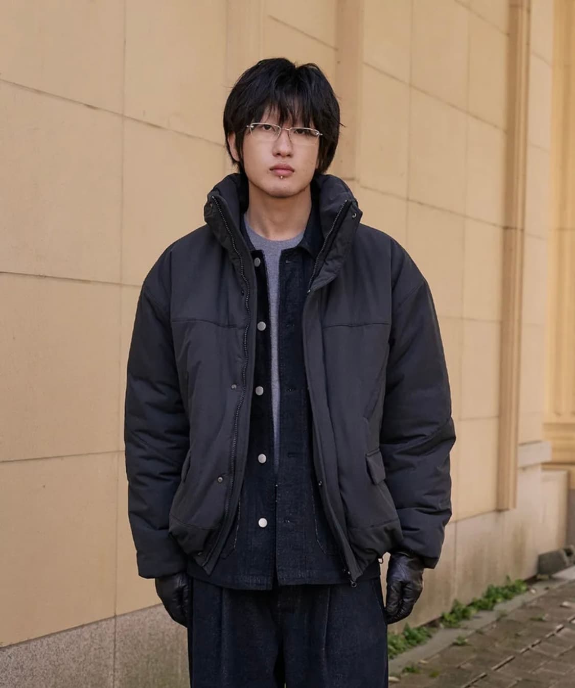 노운(noun) 하이넥 패딩 점퍼 상품이미지2