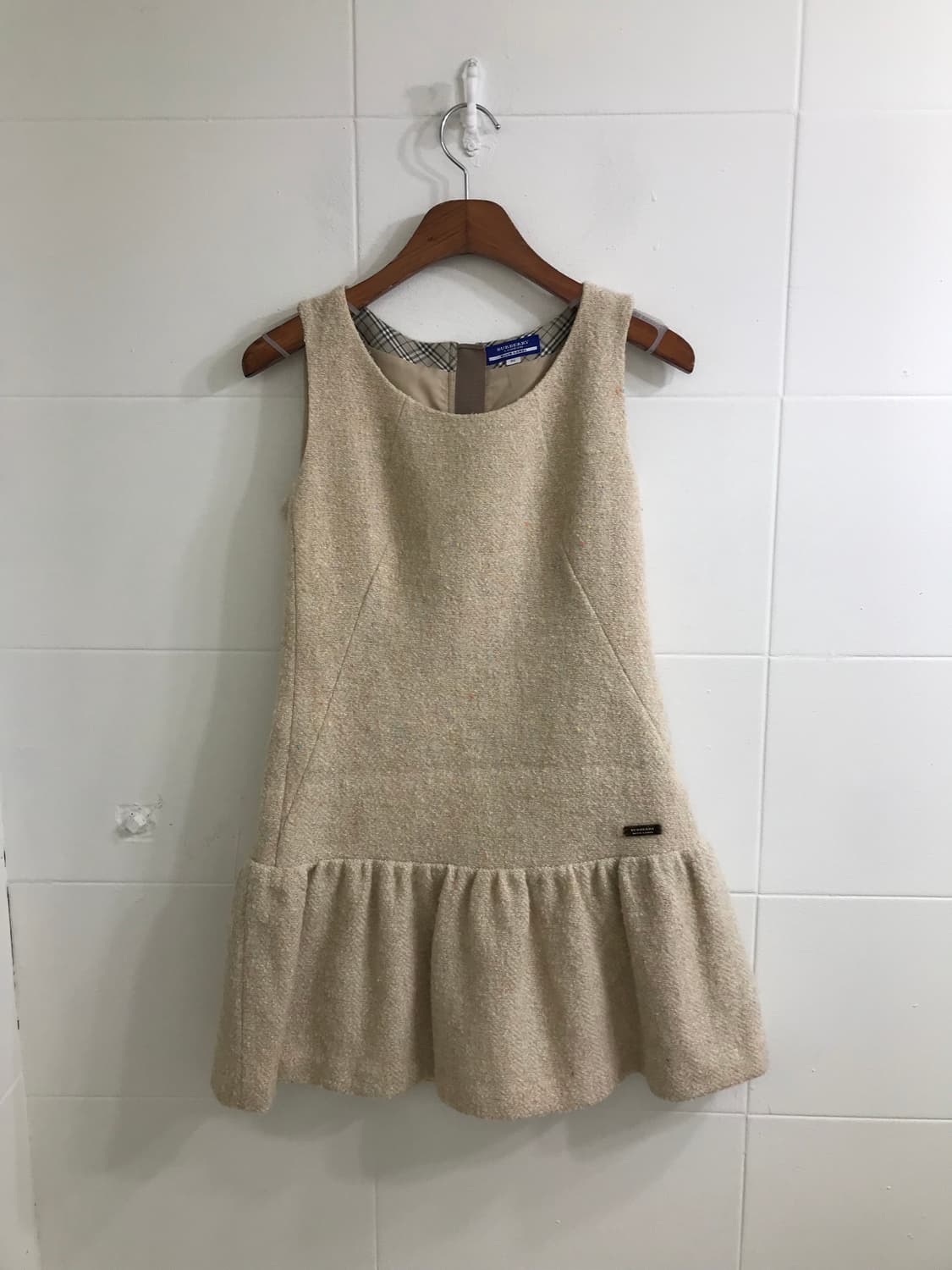 버버리 리즈리사 리본 포켓 베이지핑크 니혼진 코디세트 상품이미지7