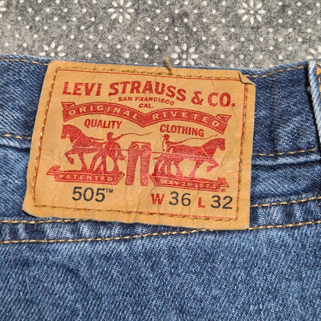 [36]리바이스 505 -446 상품이미지3