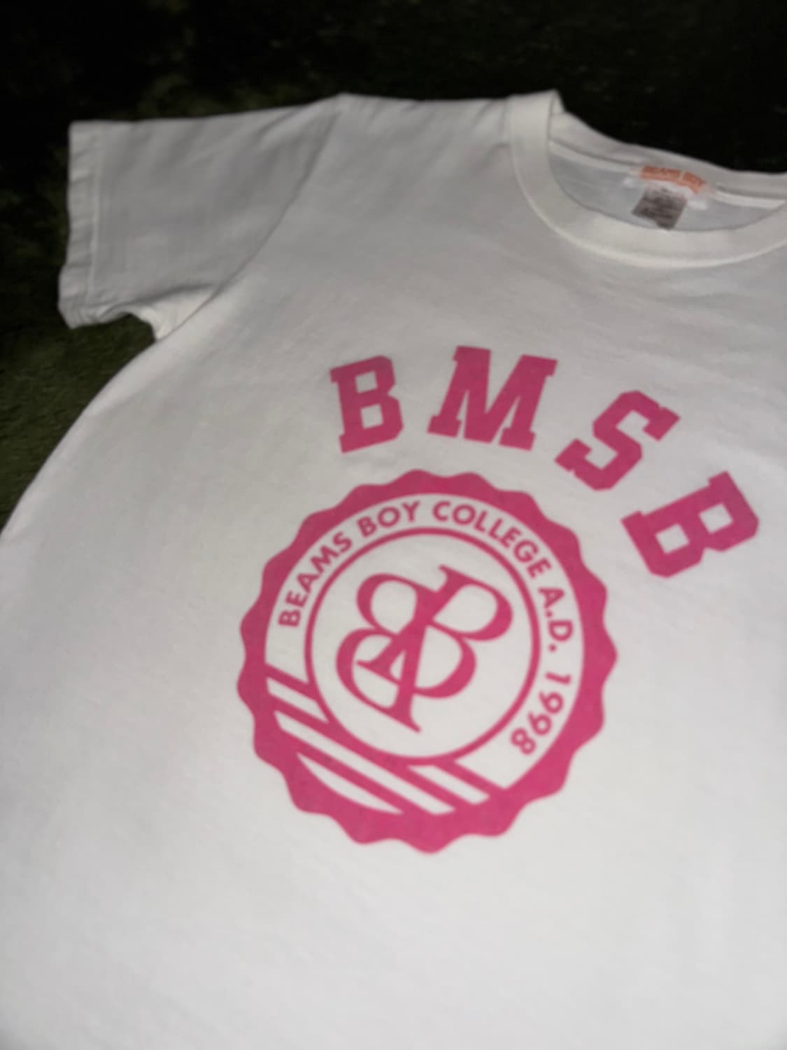 BEAMS BOY 빔즈보이 오리지널 로고 프린트 티셔츠 상품이미지2