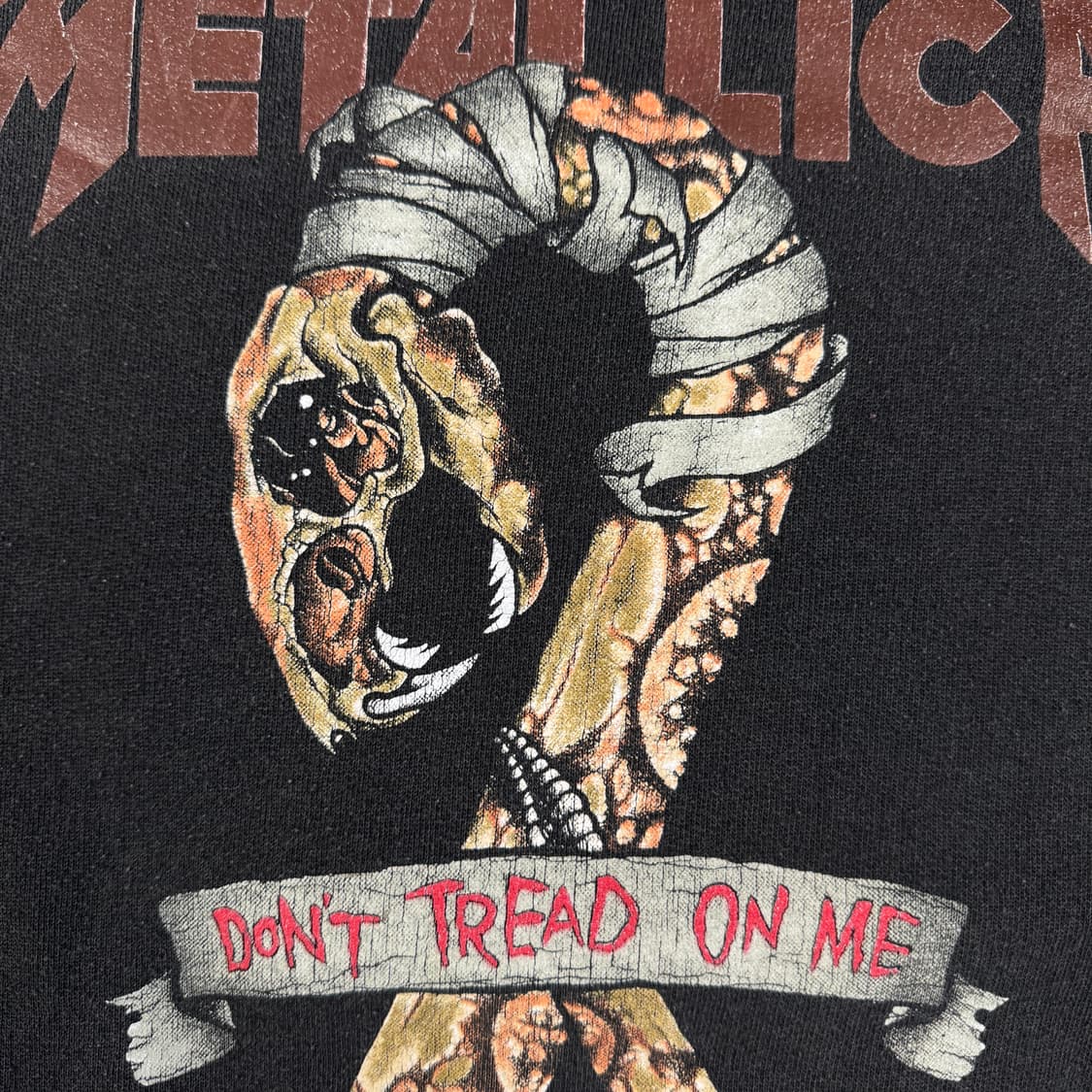 빈티지 90s Metallica 메탈리카 푸시헤드 스웻셔츠 맨투맨 상품이미지4