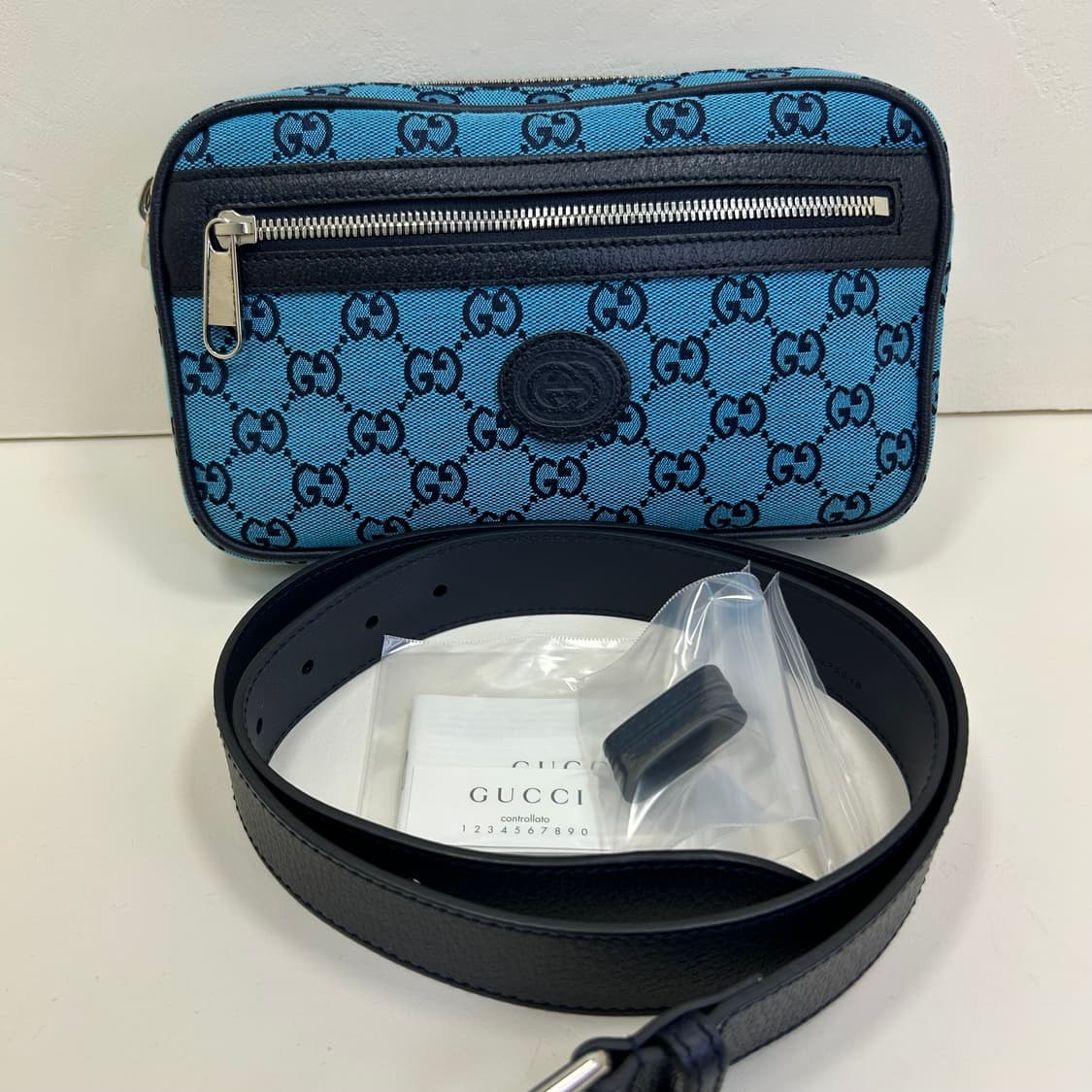 (최상)구찌 뉴 캔버스 GG 벨트백 상품이미지1