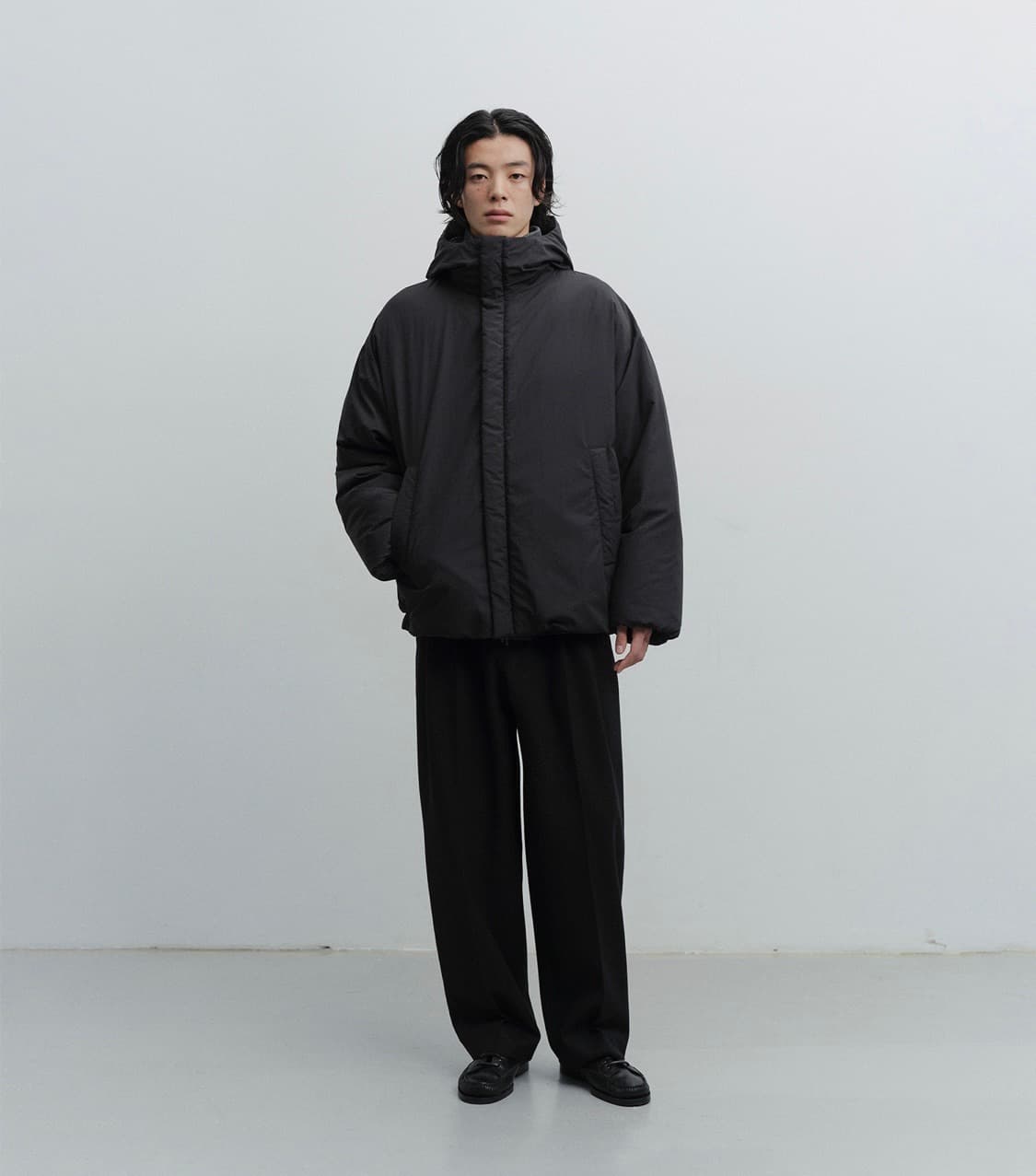 어나더오피스 스노우맨 후디 다운 자켓 3사이즈 상품이미지2