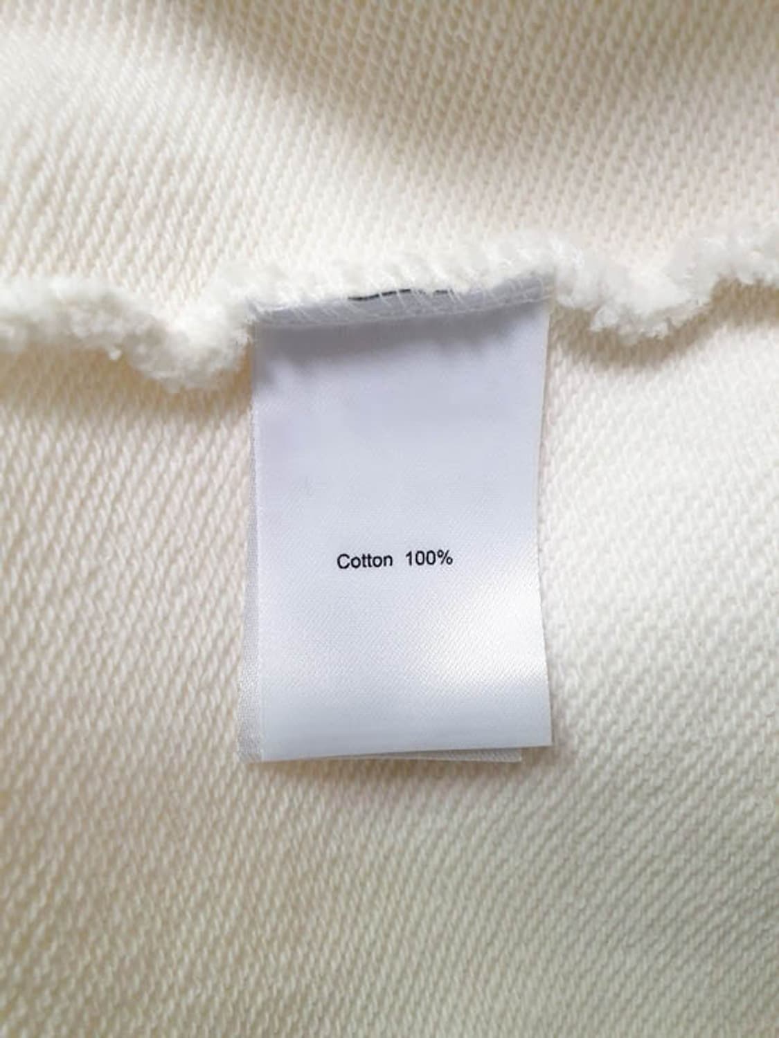 더티셔츠뮤지엄 아이보리 오버핏 후드집업 상품이미지5