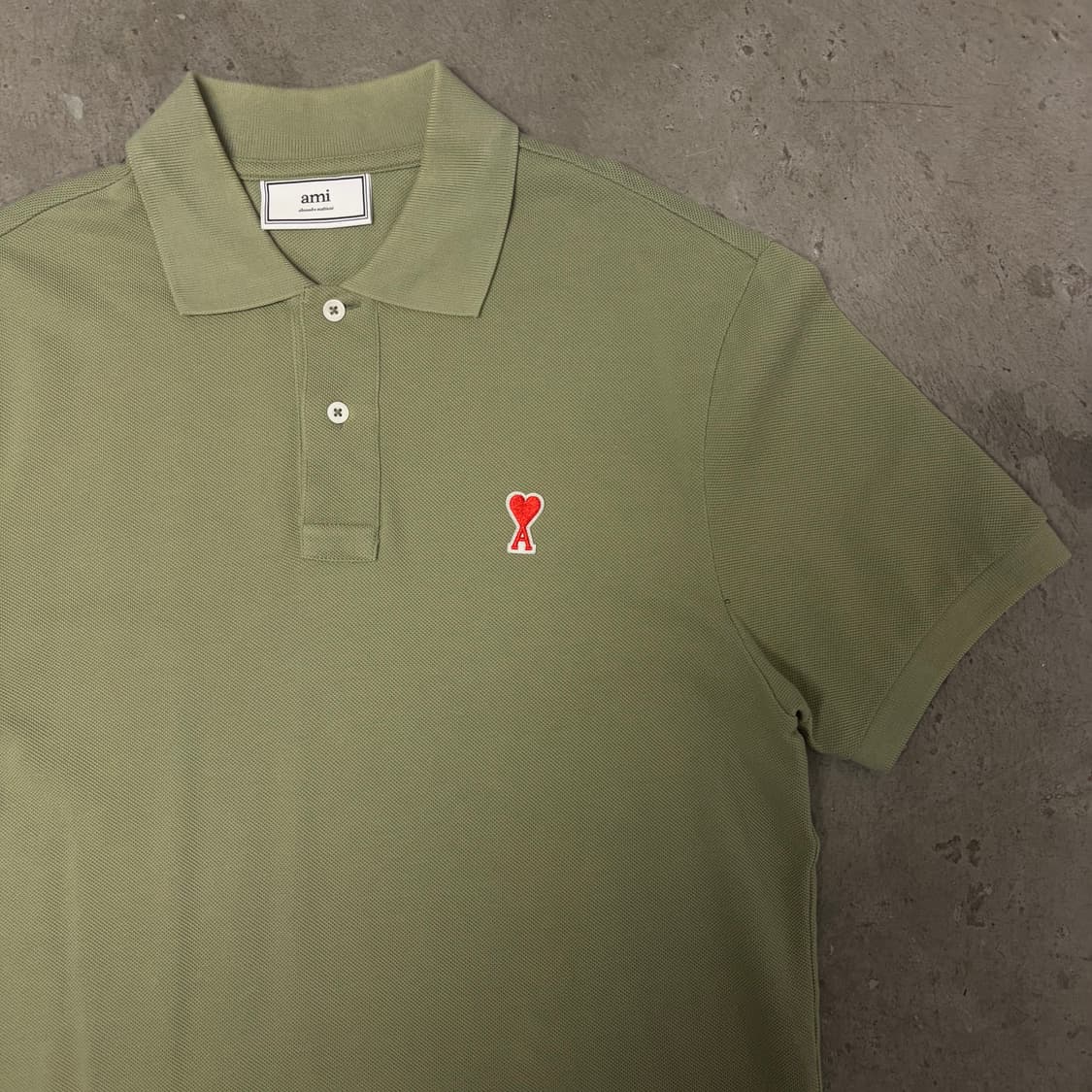 아미 카라 반팔티[2078] 상품이미지3