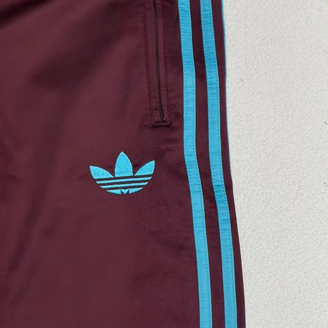 ADIDAS 구 파이어버드 블루와인 트랙팬츠 90 상품이미지3