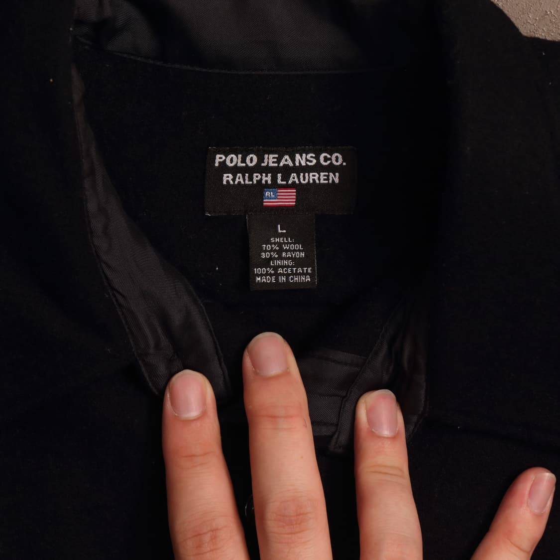 폴로 랄프로렌 진스 헤비울 마린 셔츠 A1362 상품이미지5