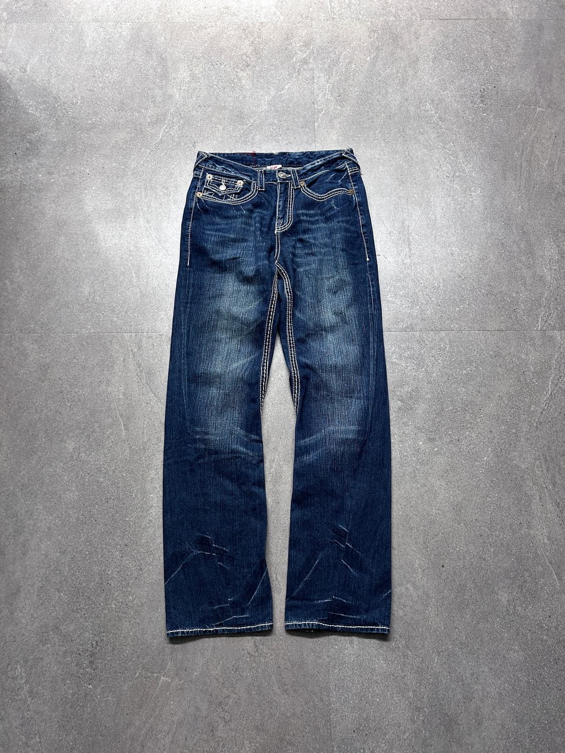 트루릴리젼 스파이럴 스티치 데님 상품이미지5