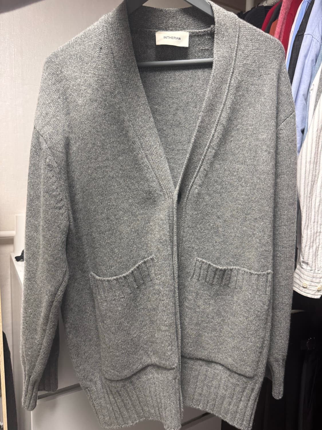 인더로우 울 캐시미어 가디건 상품이미지2