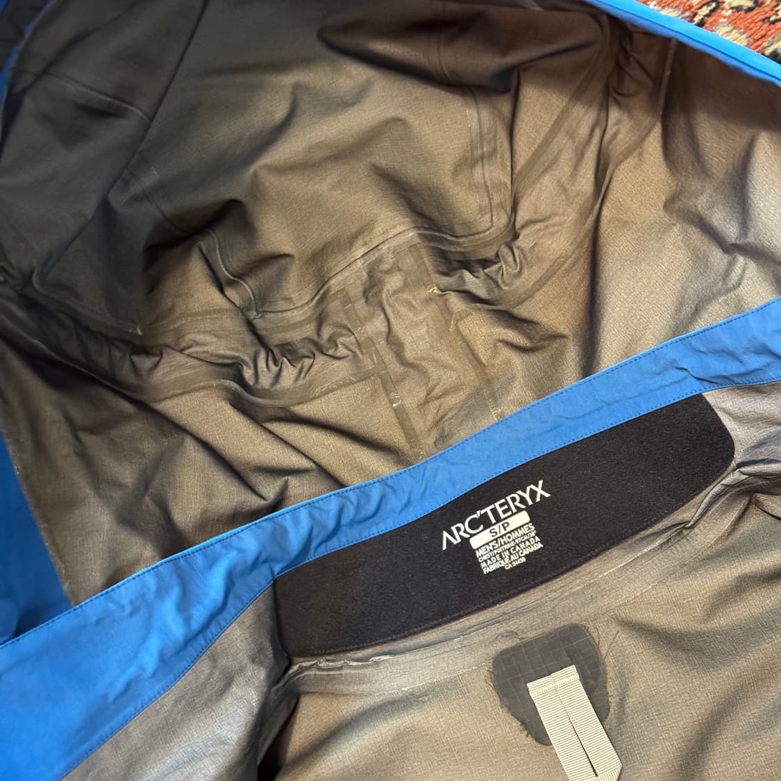 아크테릭스 베타ar 자켓 블루 (M) 고어텍스 프로쉘 상품이미지9