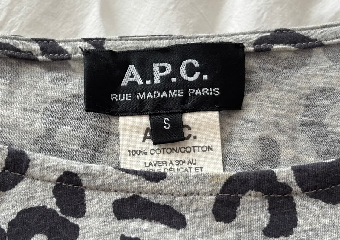 A.P.C 카모플라주 반팔 원피스 상품이미지3