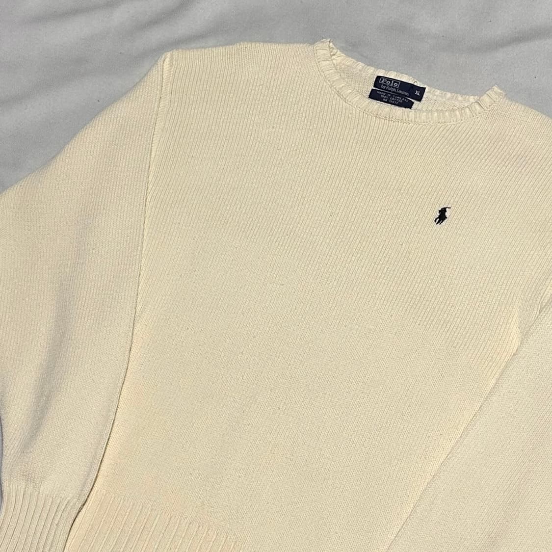 XL 폴로랄프로렌 코튼 라운드넥 니트 상품이미지1