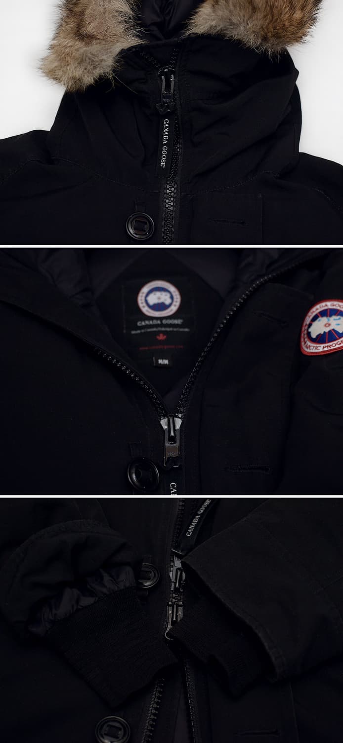 캐나다구스 샤토 헤비다운 패딩 파카 블랙 (M / 100+) 상품이미지9