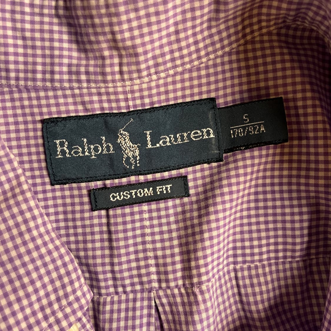 폴로랄프로렌 반팔 체크셔츠 상품이미지5