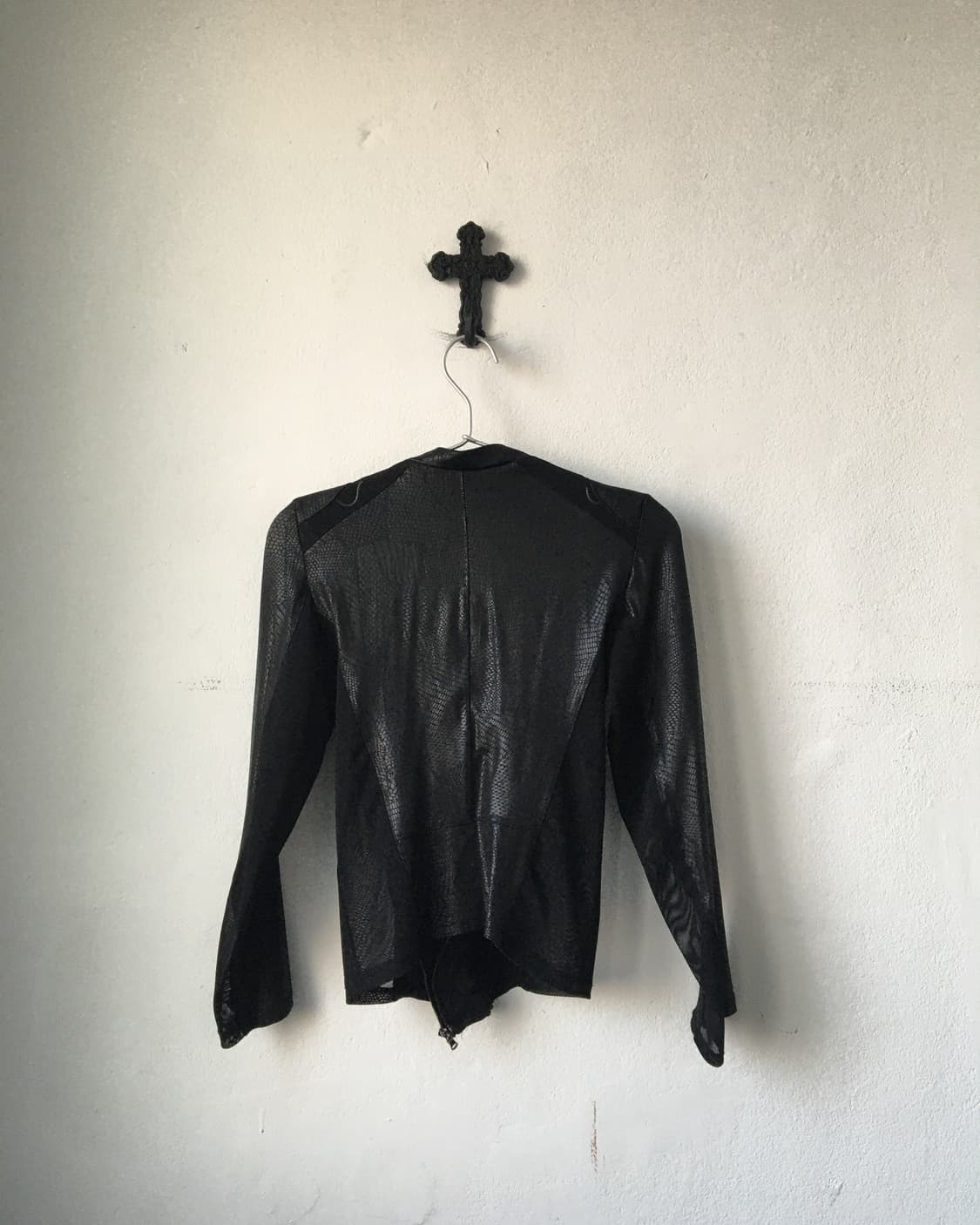 Python pattern slim fit jacket 상품이미지3