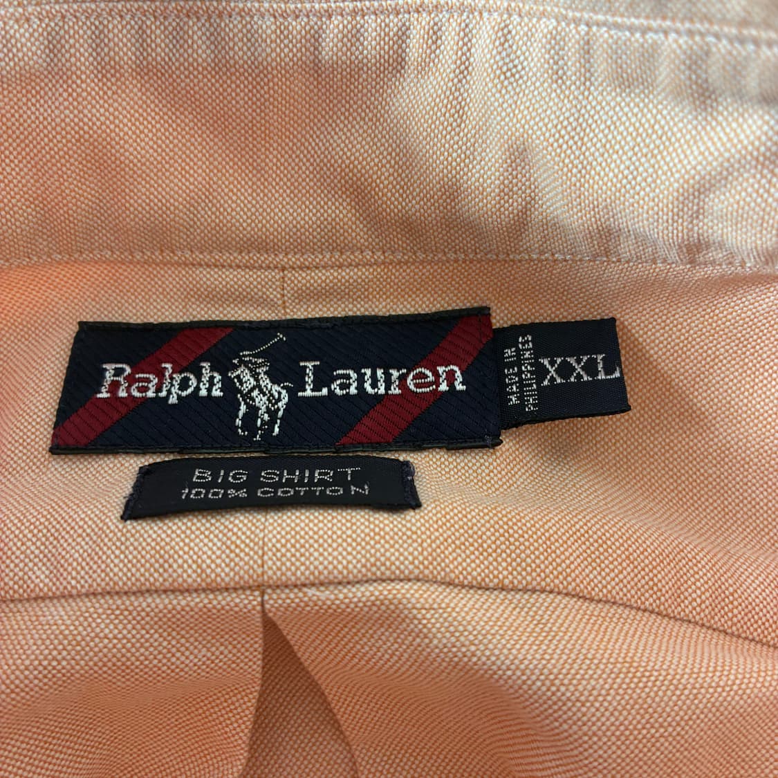 Polo  폴로 랄프로렌 자수 코튼 핑크 옥스퍼드 빅셔츠  상품이미지4