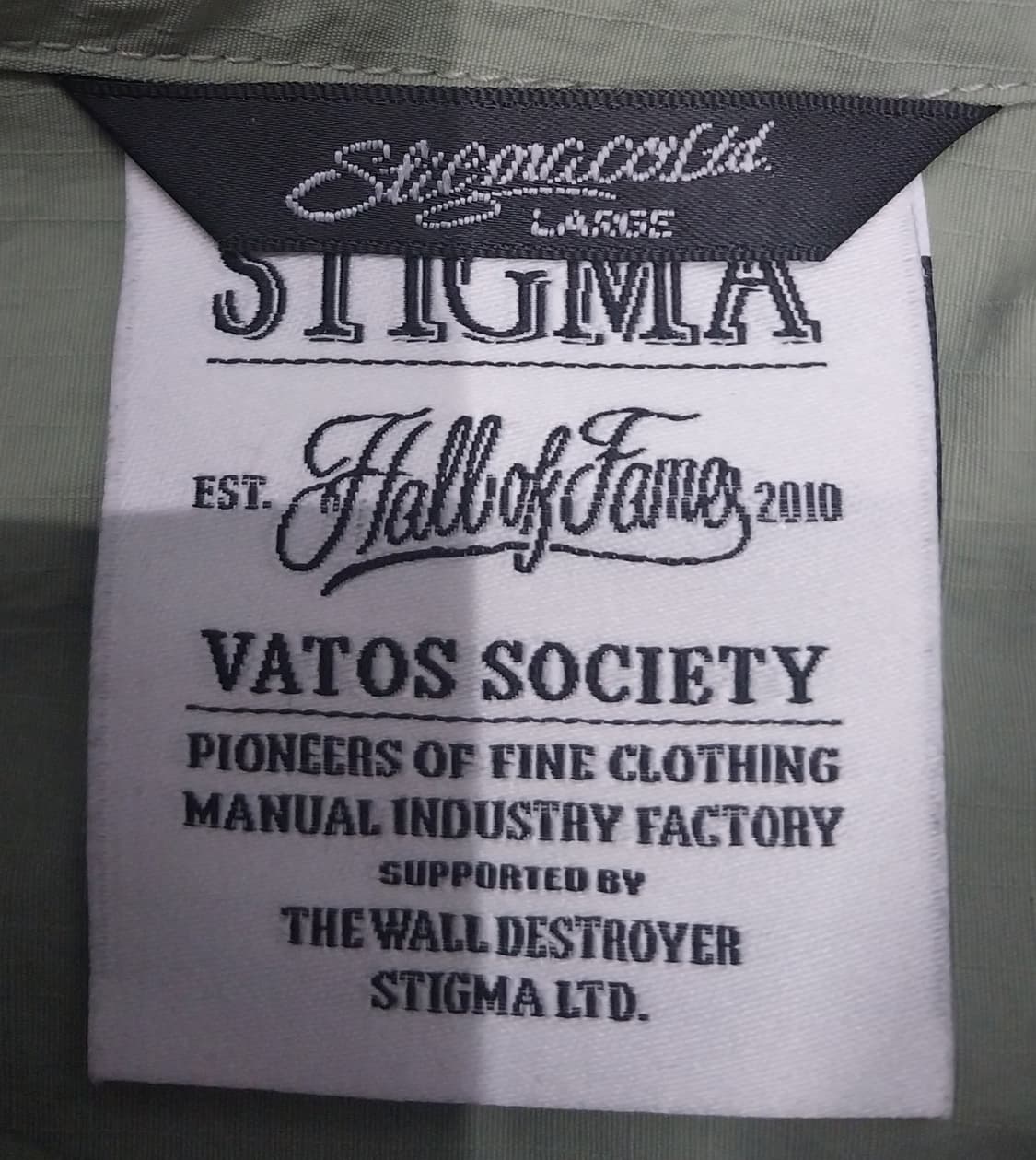 STIGMA 스티그마 바스락 테크 오버사이즈 자켓 L 상품이미지4