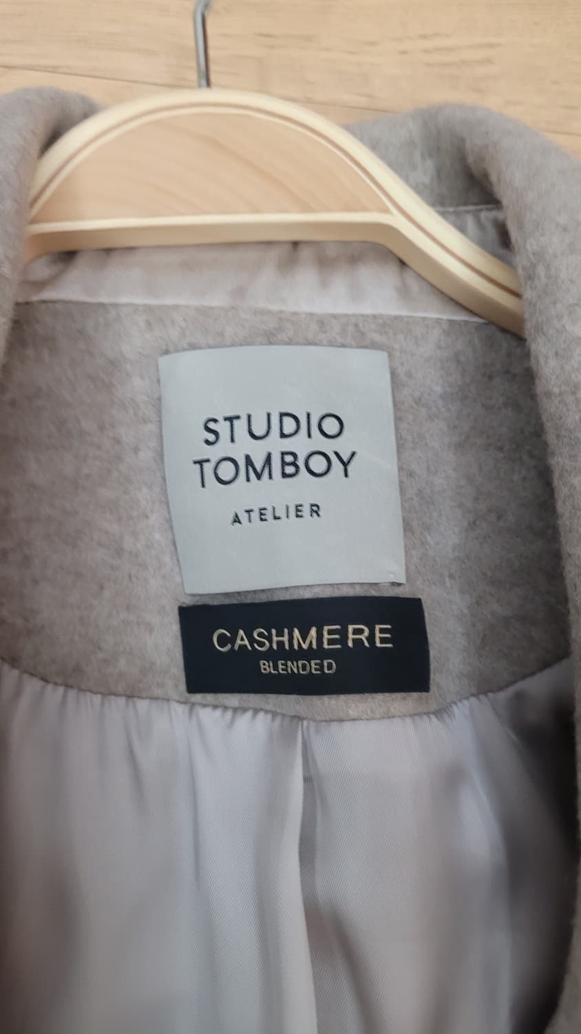 스튜디오톰보이 캐시미어30 코트 상품이미지2