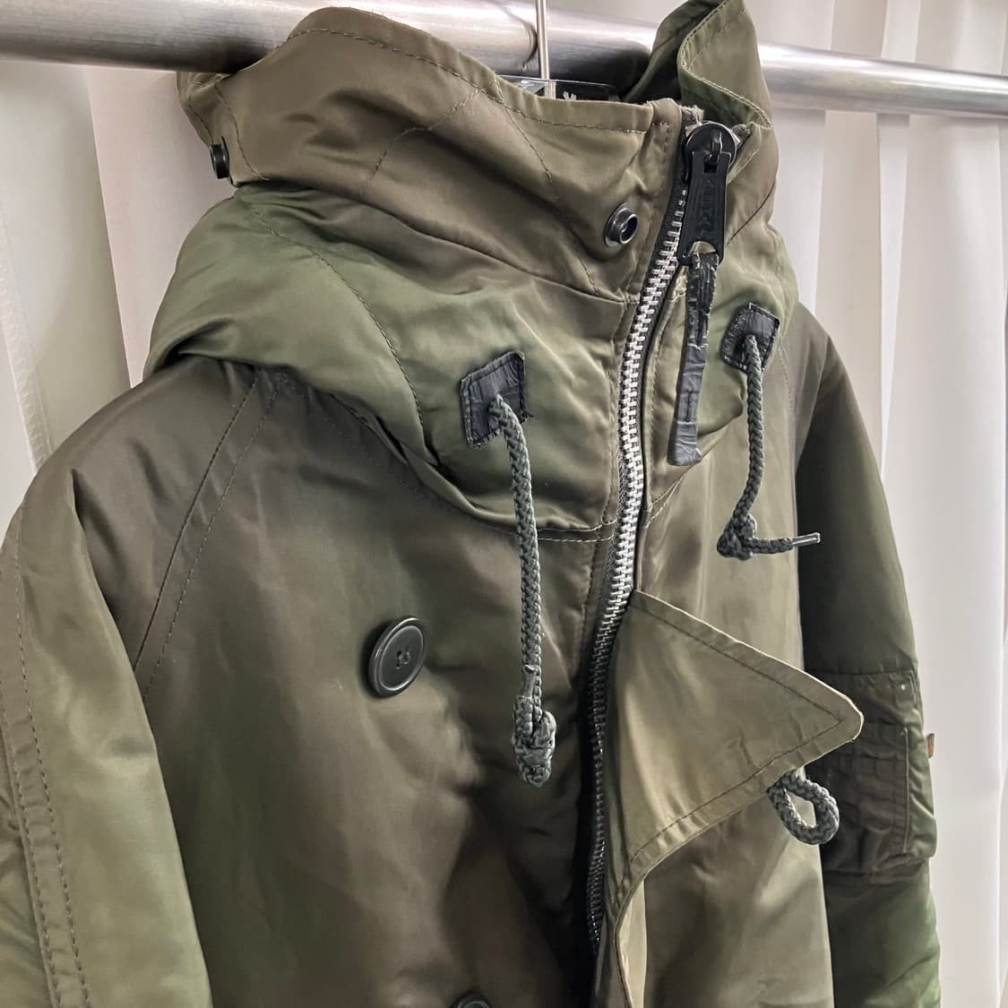 알파인더스트리 N3B 카키 야상 파카 XL 상품이미지5