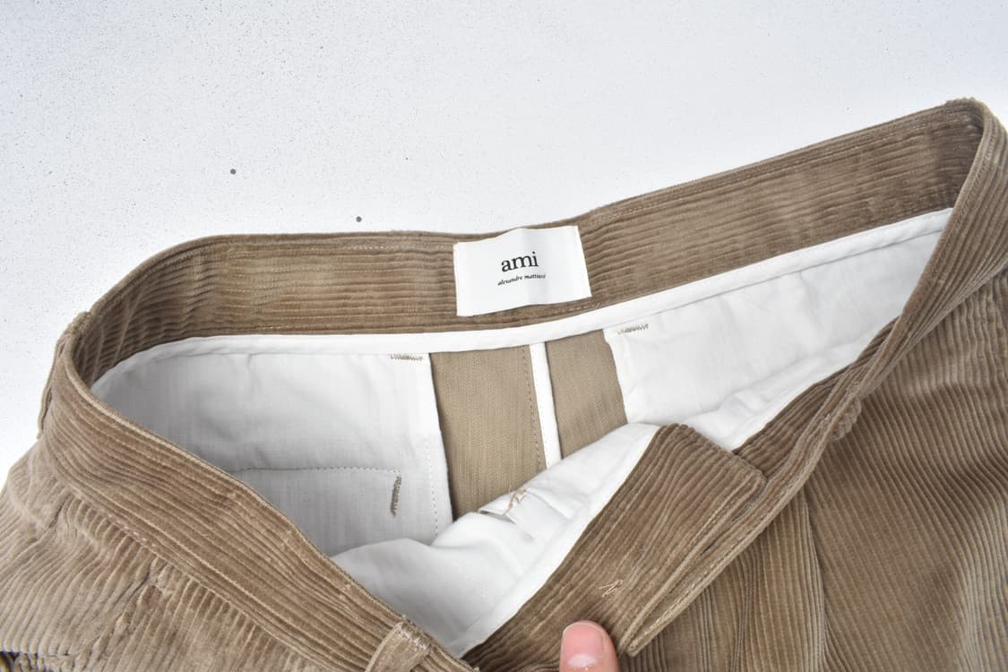 아미 캐롯핏 코듀로이 팬츠 골덴바지 L N0830 상품이미지4