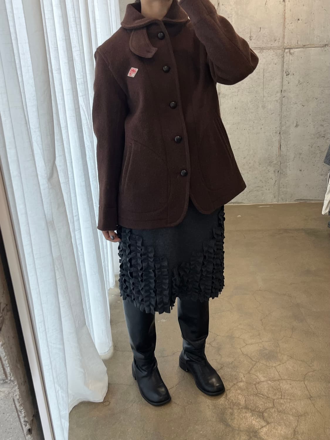 DANTON 단톤 코트 다크 브라운 상품이미지5