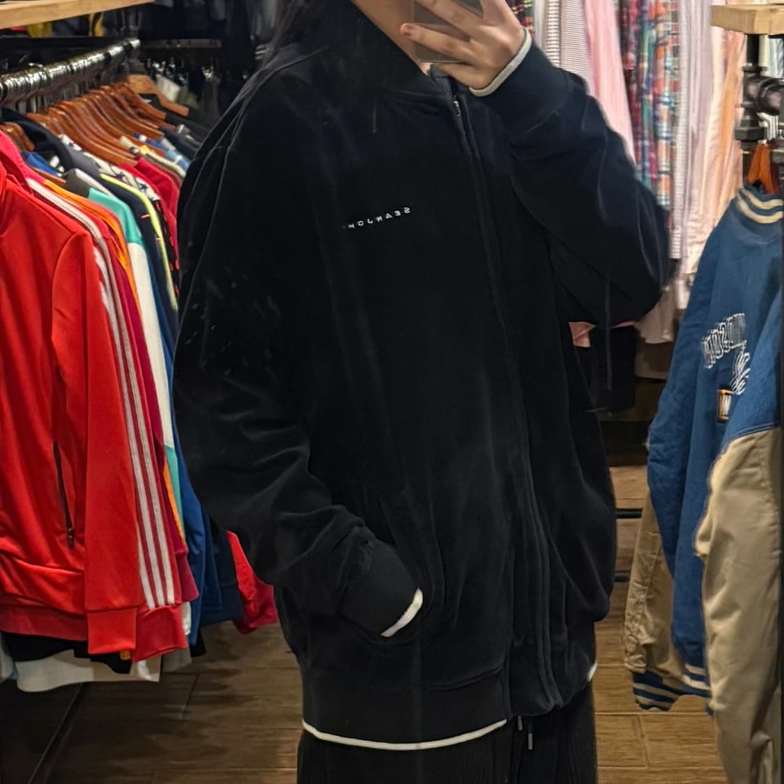 [HI] VTG 벨벳져지 블랙 상품이미지4