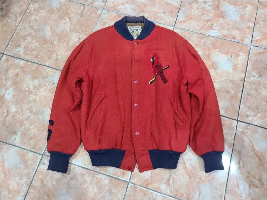 1940년대 MLB 세인트루이스 카디널스 울자켓 상품이미지1