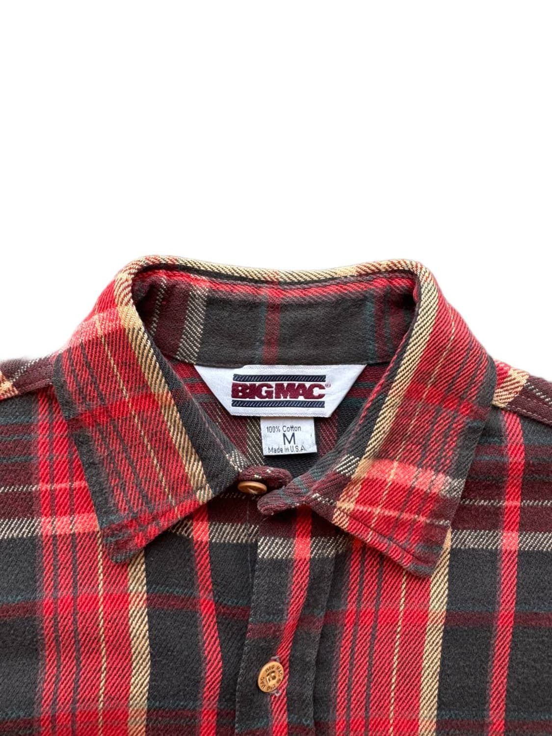 빅맥 플란넬 체크 워크셔츠 상품이미지4