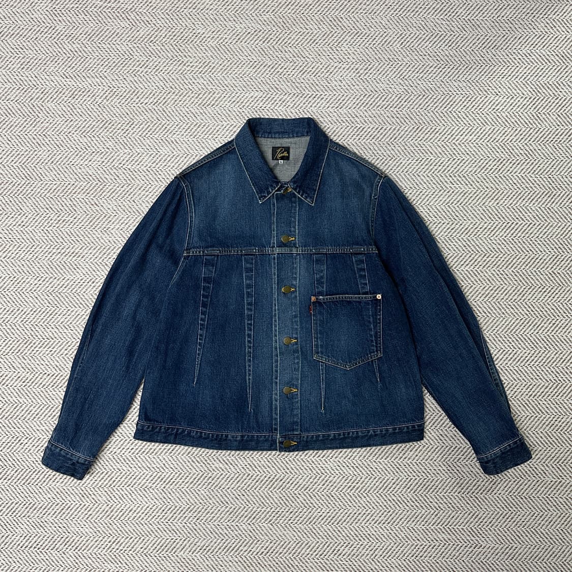 NEEDLES darts jean denim jacket 12oz xl 상품이미지1