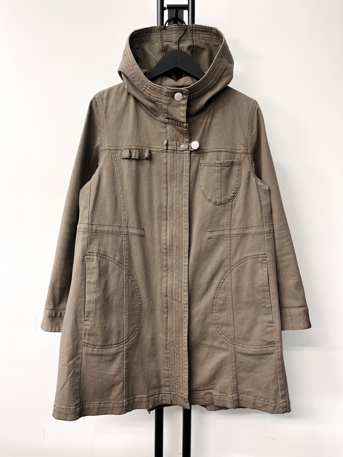 Denimus 코튼 후드 파카 상품이미지1