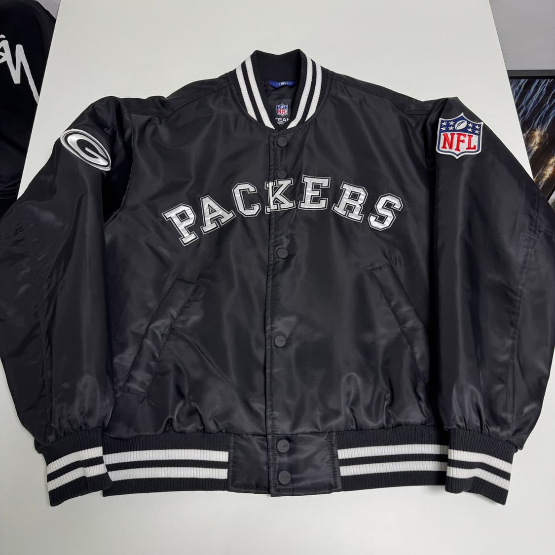 엔에프엘 NFL 플래그 패커스 바시티 자켓 M 상품이미지1