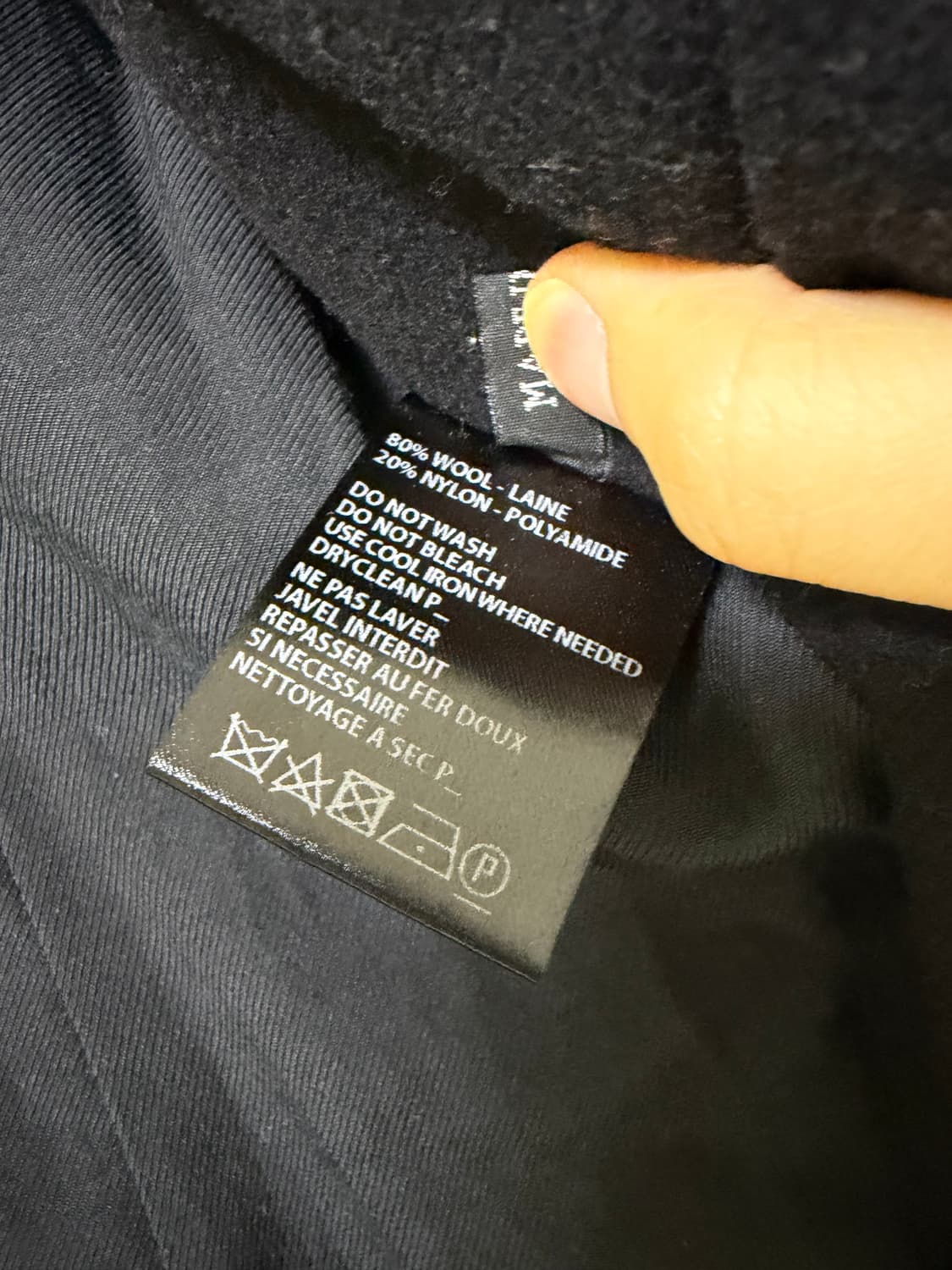 앤드뮐미스터 곡선 지퍼 코트 상품이미지6