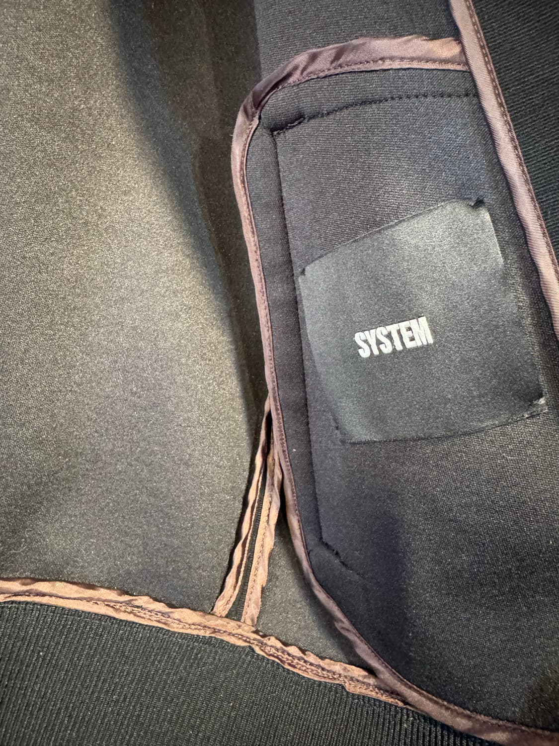 시스템옴므 봄버 자켓 상품이미지3