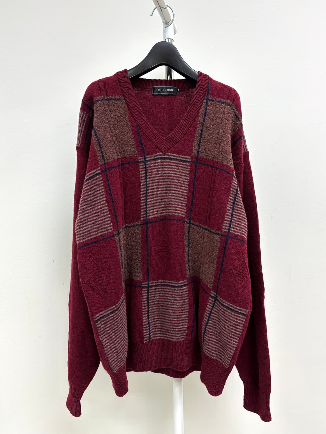 빈티지 울 캐시미어 니트 스웨터 상품이미지4