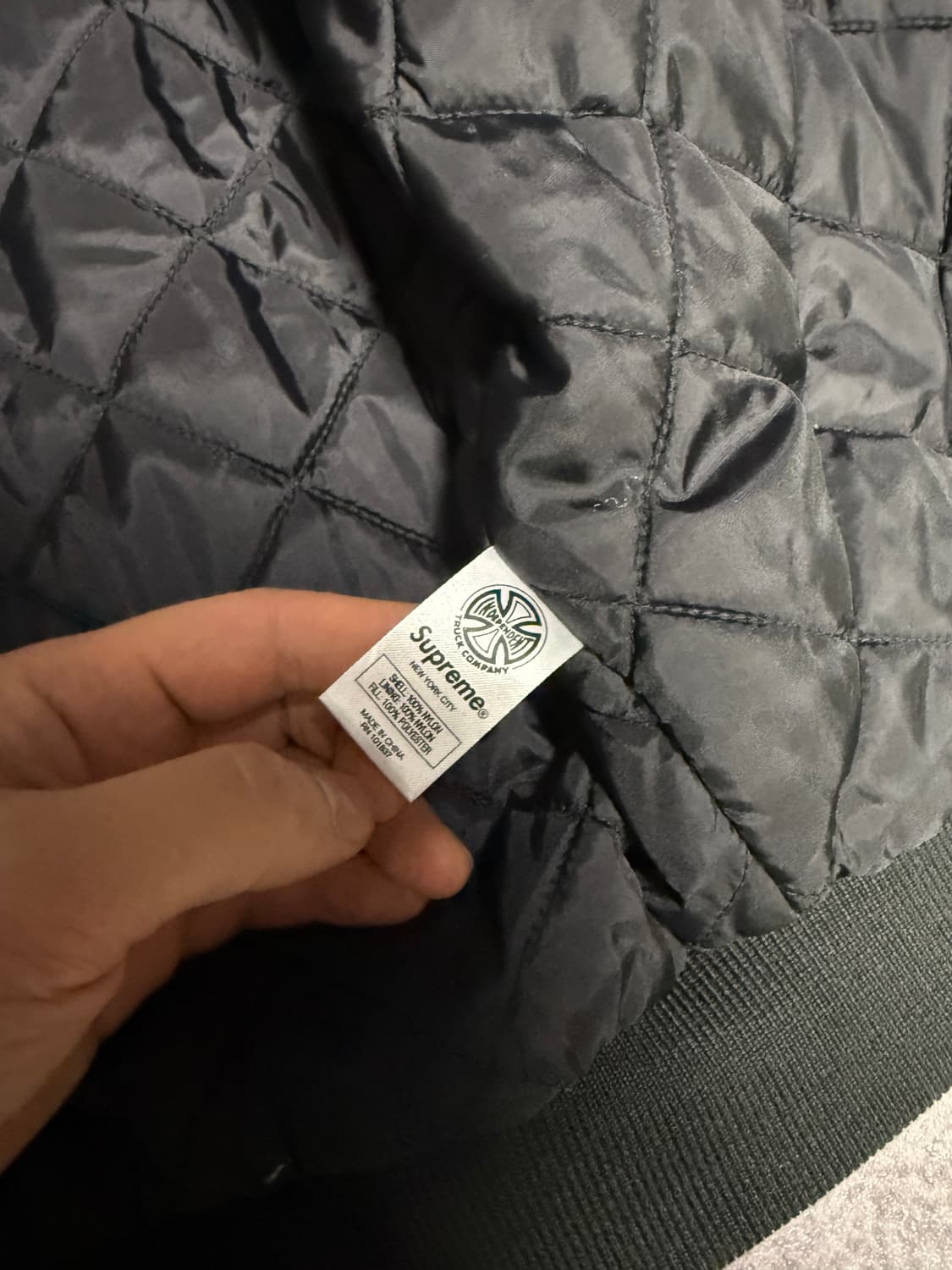 슈프림 인디펜던트 ma-1봄버 M 상품이미지6